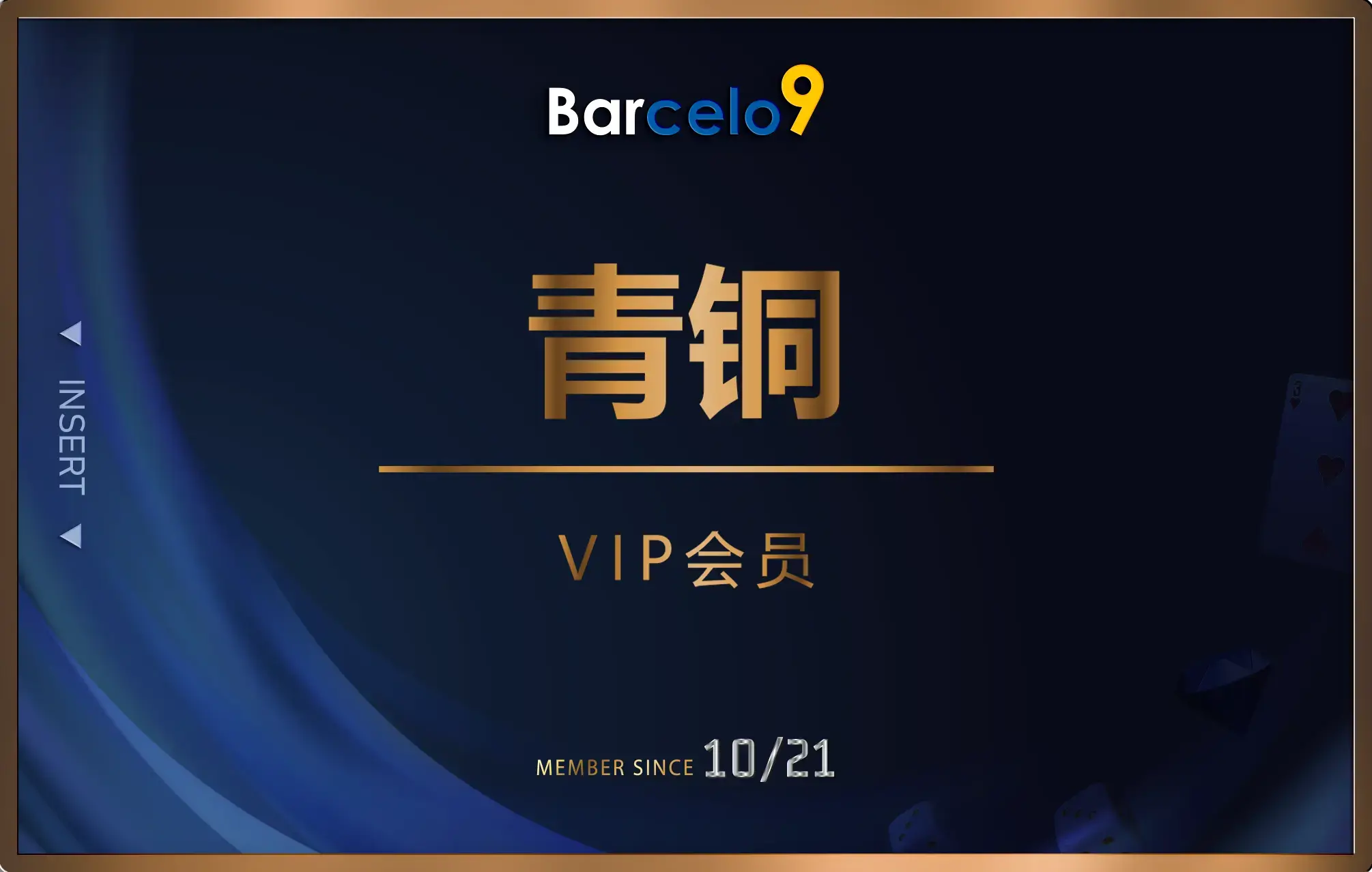 vip bronze card